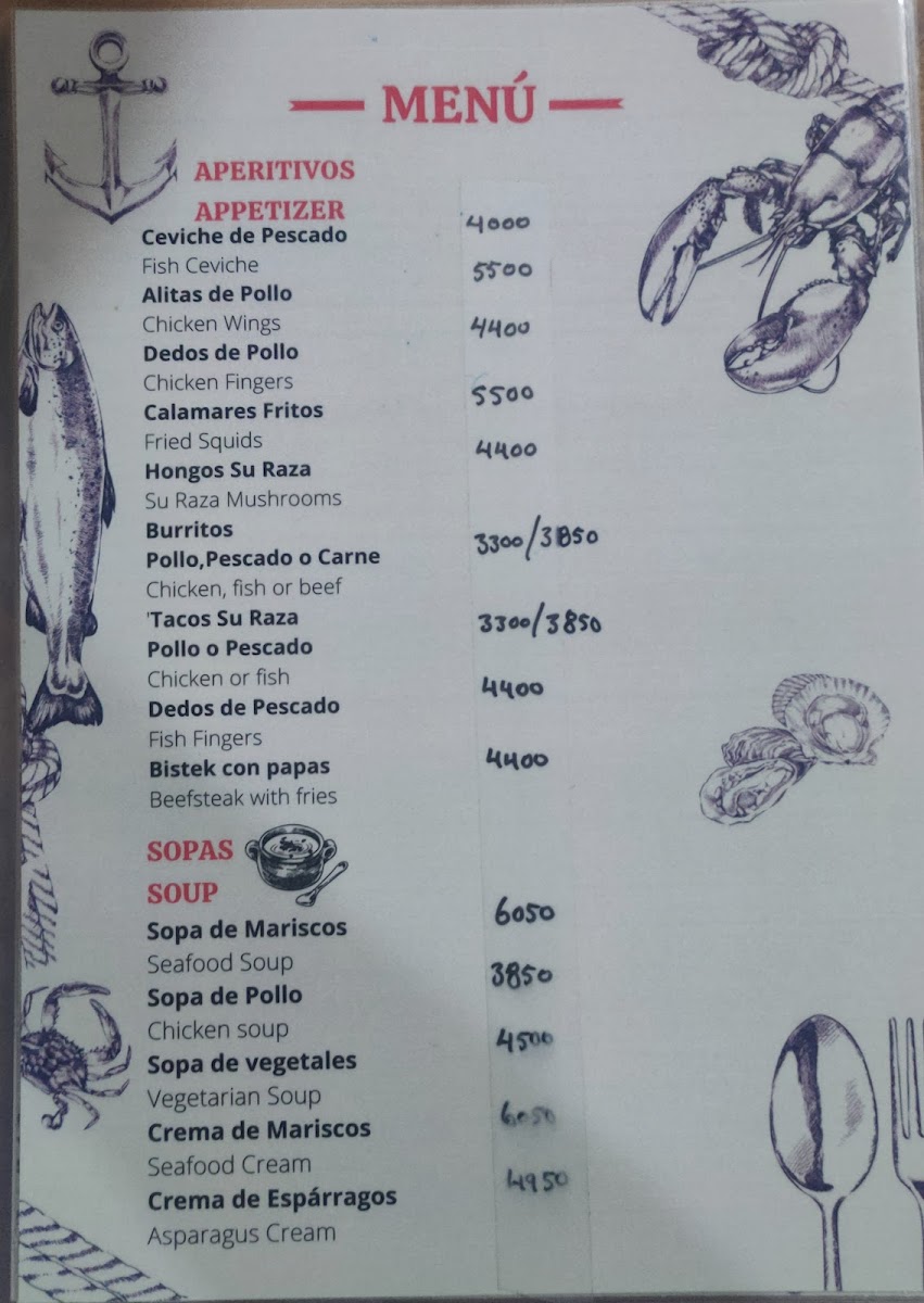 Menu Su Raza-3